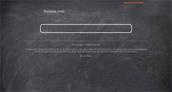 Desktop Screenshot of lootera.com